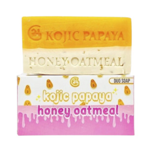 Body: G21 Kojic Papaya Honey Oatmeal Soap