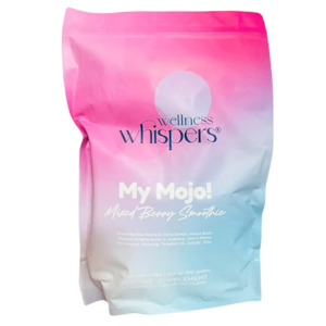 Collagen: Wellness Whispers My Mojo! Mixed Berry Smoothie