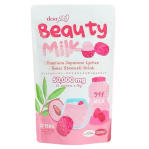Dear Face Beauty Milk Lychee Stemcell Drink