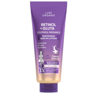 Luxe Organix Retinol + Gluta Whitening Serum Lotion