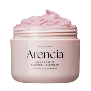 Cleansers: Arencia Fresh Rosehip Rice Mochi Cleanser