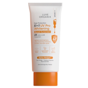 Luxe Organix 5in1 UV Pro Whitening Serum Sunscreen