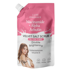 Luxe Organix Velvet Salt Scrub