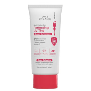 Tinted Sunscreen: Luxe Organix Perfecting UV Tint Sunscreen