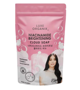 Luxe Organix Niacinamide + Alpha Arbutin Cloud Soap