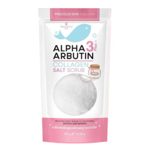 Precious Skin Alpha Arbutin 3 Plus Collagen Salt Scrub
