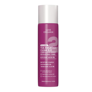 Luxe Organix: Luxe Organix TXA Melasma Clear 6.0 Complexion Bright Exfoliating Toner