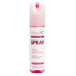 Underarm Care: Brilliant Skin Ultimate White Underarm Deodorant Spray