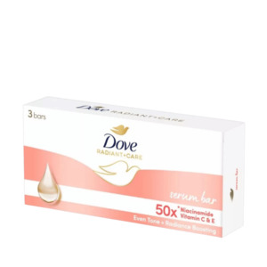 Soap: Dove Serum Bar Niacinamide + Vitamin C Soap (3x90g)