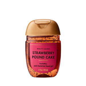 Bath Body Works: Bath & Body Works Strawberry Pound Cake PocketBac Hand Sanitizer