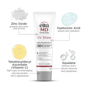 Products: Elta MD UV Sheer SPF 50+ - Solrae Skin
