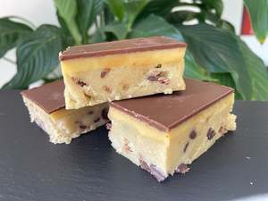 New: Salted caramel cookie dough