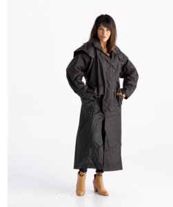 New Arrivals: Men’s Full-Length Waterproof Oilskin Coat – The Long Ridge Duster