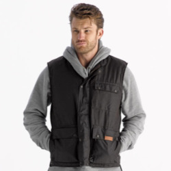 Mikesgarage: The Glacier Wool Lined Oilskin Vest