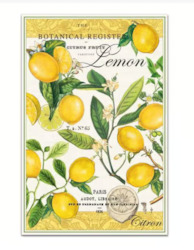 Home Vintage: Michel Design Works Lemon Basil Kitchen Towel