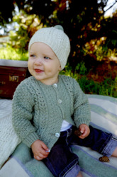 Wool: Addison Cardi and Hat