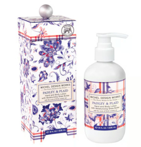 Michel Design Works Paisley & Plaid Hand & Body Lotion