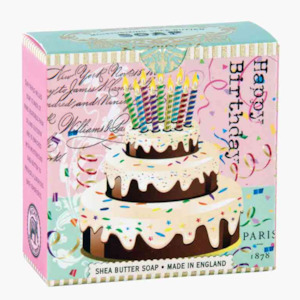 Bath Body: Michel Design Works Happy Birthday  Boxed Soap
