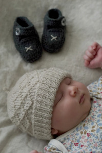 Final Finds: Princess Maud Hat and Booties Pattern
