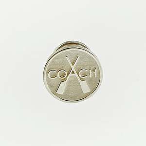 Rowing Jewellery: Rowing Sterling Silver Coach Badge