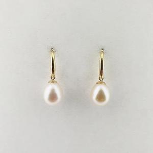 Pearl Jewellery: Freshwater Pearl 9ct Gold Earrings