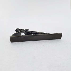 Cufflinks Tie Clips: Black Tie Clip