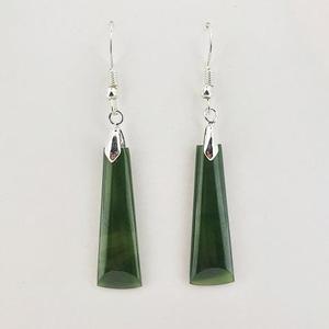 Greenstone Drop Earrings