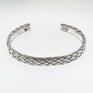 Bangles Bracelets: Sterling Silver Cuff Bracelet
