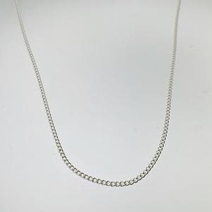 Paddling Jewellery: Sterling Silver Curb Chain 50cm