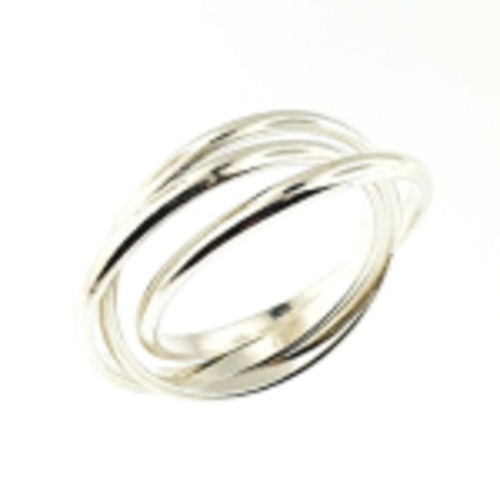 Rings: Sterling Silver Russian Wedding Ring