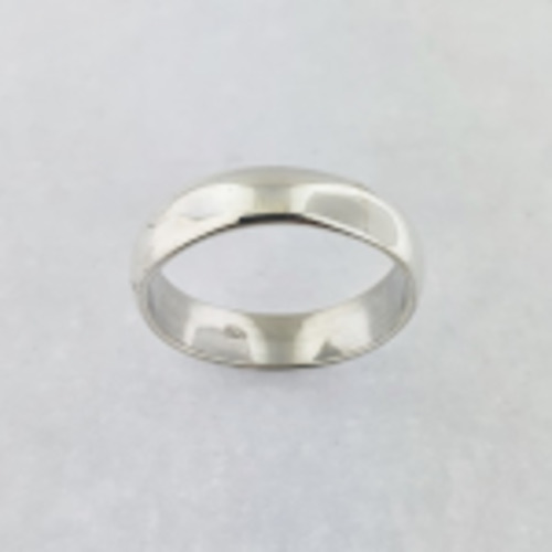 Rings: Sterling Silver Half Round Ring