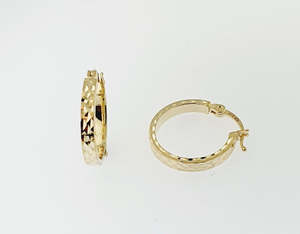 9ct Yellow Gold Huggie Earrings
