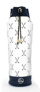 Crossed Clubs Wine Bottle Holder