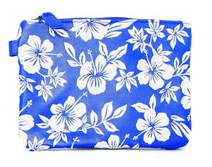 Classic: White Flowers Valuables Purse