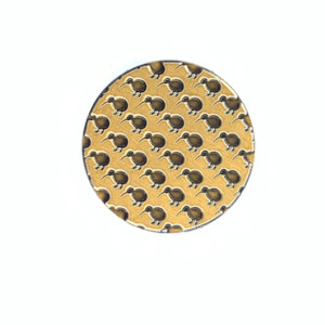 Flying Kiwis Gold Ball Marker