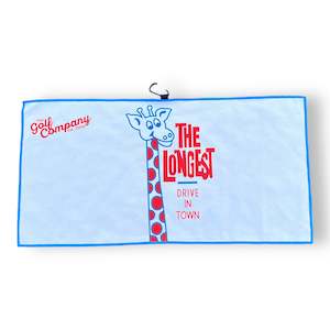 Parody Novelty: The Longest Drive in Town Waffle Towel