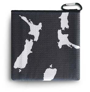 Golf Towels: Aotearoa Microfibre Waffle Towel