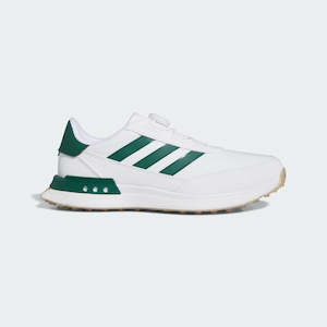 Shoes: Adidas S2G Spikeless Boa White/Green Golf Shoes