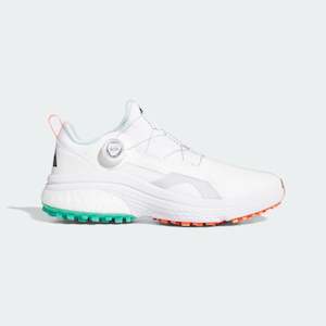 Adidas Solarmotion White Spikeless BOA Golf Shoes