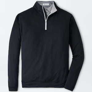 Jumpers: Peter Millar 1/4 Zip Black