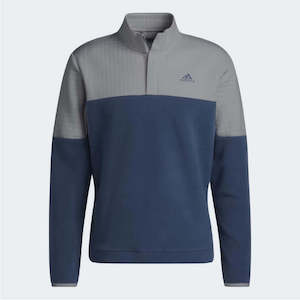 Jumpers: Adidas DWR 1/4 Zip - Blue Grey