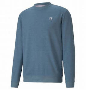 Tops: Puma Cloudspun Crewneck Blue Heather