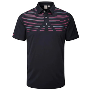 Ping Portman Polo Navy/Raspberry