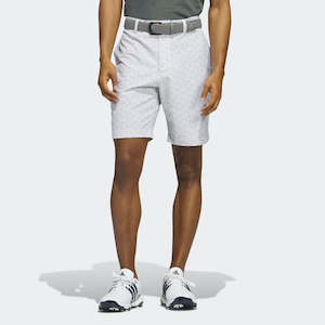 Adidas: Adidas Ultimate 365 Nine-Inch Printed White Golf Shorts