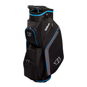 Bags: Wilson Lite Cart Bag Black/Blue