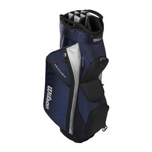 Bags: Wilson Feather Cart Bag Black/Blue