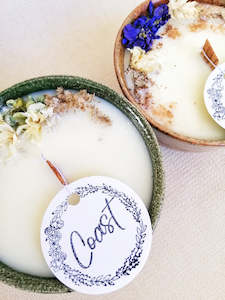 Corporate Gifts: Soy Wax Candles with wooden wick