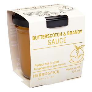 All: Butterscotch & Brandy Sauce