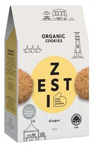 Zesti Organic Ginger Cookies