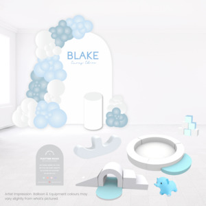 Luxe Soft Play: Bambini Party & Play Package - Sky Blue